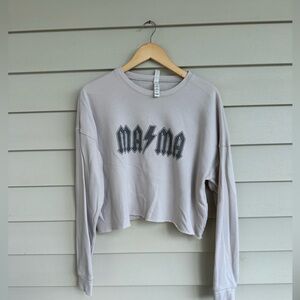 || Bella Canvas || Cropped Mama Sweatshirt